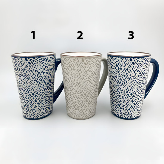 Porcelain Mug Set - 4 Pcs